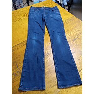 J.CREW Jeans 29 Womens BLUE Dark Bootcut Boot Cut Preowned Cowboy